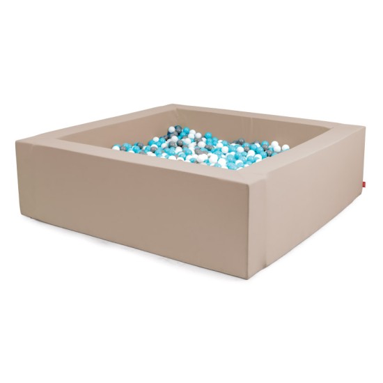 ΤΕΤΡΑΓΩΝΗ ΠΙΣΙΝΑ ΜΕ 4000 ΜΠΑΛΑΚΙΑ 1.5x1.5m