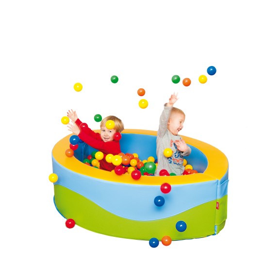 ΠΙΣΙΝΑ ΜΕ 1000 ΜΠΑΛΑΚΙΑ SOFTPLAY BALL POOL ALMOND SHAPED