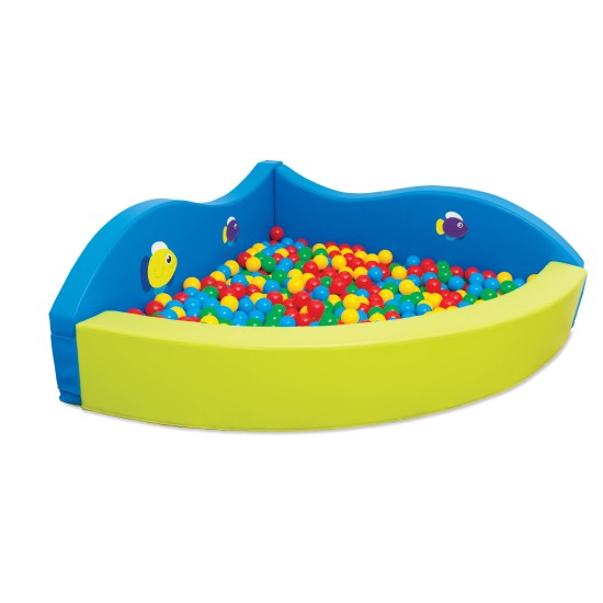 ΓΩΝΙΑΚΗ ΠΙΣΙΝΑ ΜΕ 1000 ΜΠΑΛΑΚΙΑ OCEAN CORNER BALL PIT