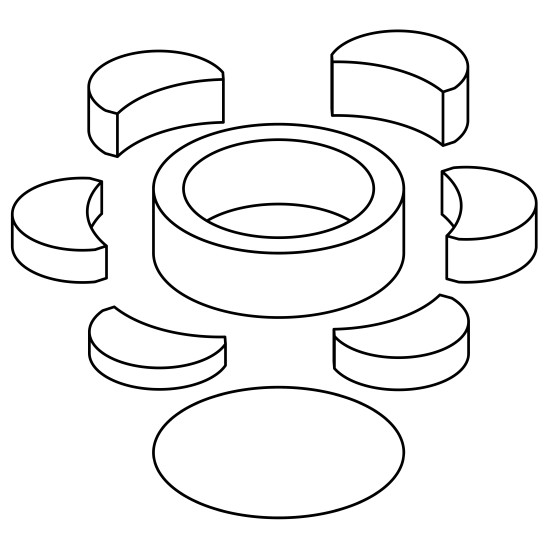 ΠΙΣΙΝΑ ΜΕ 500 ΜΠΑΛΑΚΙΑ SOFTPLAY BALL POOL FLOWER