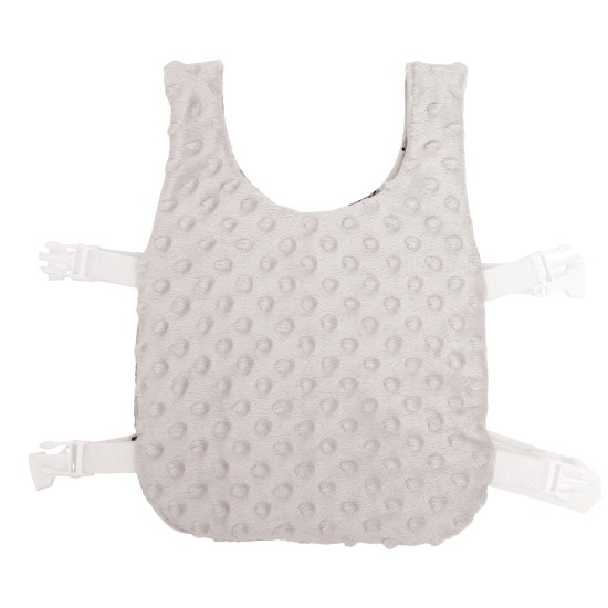 WEIGHTED VEST – SIZE S – GREY – HEDGEHOG PATTERNED