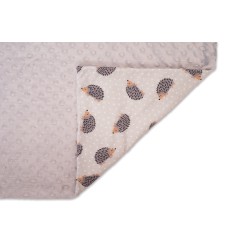 WEIGHTED BLANKET – SIZE S – GREY – HEDGEHOG PATTERNED