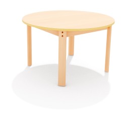 ΤΡΑΠΕΖΙ ΣΤΡΟΓΓΥΛΟ ERGO NATURA - ΦΥΣΙΚΟ