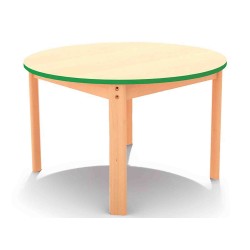 ΤΡΑΠΕΖΙ ΣΤΡΟΓΓΥΛΟ ERGO NATURA - ΠΡΑΣΙΝΟ