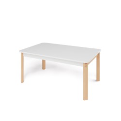 ΤΡΑΠΕΖΙ ΠΑΡΑΛΛΗΛΟΓΡΑΜΜΟ ERGO COLORI - ΛΕΥΚΟ