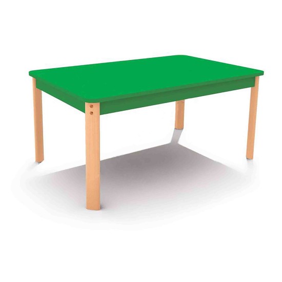 ΤΡΑΠΕΖΙ ΠΑΡΑΛΛΗΛΟΓΡΑΜΜΟ ERGO COLORI - ΠΡΑΣΙΝΟ