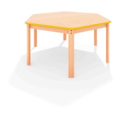 ΤΡΑΠΕΖΙ ΕΞΑΓΩΝΟ ERGO NATURA - ΚΙΤΡΙΝΟ