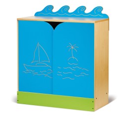 FANTASY – WAVE – STORAGE UNIT WITH SLIDING DOORS