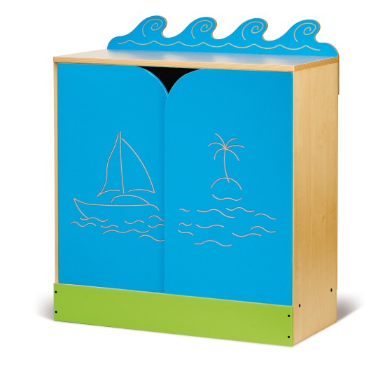 FANTASY – WAVE – STORAGE UNIT WITH SLIDING DOORS