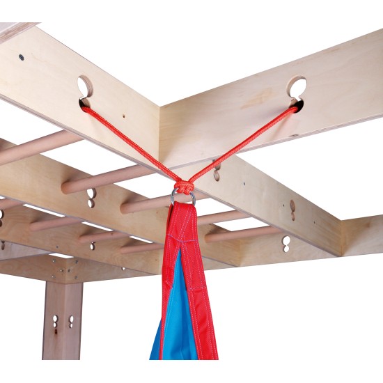 WOODEN CAGE - HANDLES FOR SUSPENDED ELEMENTS - SINGLE