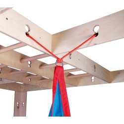 WOODEN CAGE - HANDLES FOR SUSPENDED ELEMENTS - DOUBLE