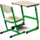 STUDENT ADJUSTABLE DESK ONE STUDENT DESK 3-6 GREEN