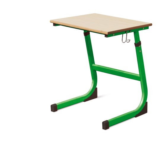 STUDENT ADJUSTABLE DESK ONE STUDENT DESK 3-6 GREEN