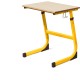 STUDENT ADJUSTABLE DESK ONE STUDENT DESK 3-6 YELLOW