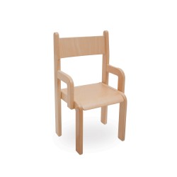 CHAIR TEDDY 2 WITH ARMRESTS