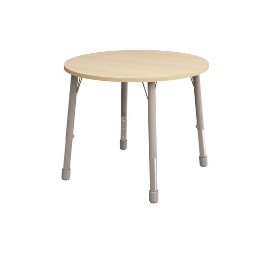 ΤΡΑΠΕΖΙ ΣΤΡΟΓΓΥΛΟ CLASSIC STEEL NATURA – ΣΗΜΥΔΑ