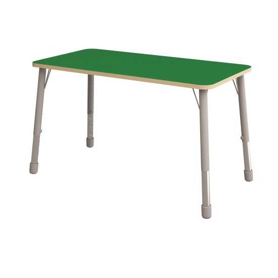 ΤΡΑΠΕΖΙ ΠΑΡΑΛΛΗΛΟΓΡΑΜΜΟ CLASSIC STEEL COLORI - ΠΡΑΣΙΝΟ