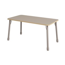 ΤΡΑΠΕΖΙ ΠΑΡΑΛΛΗΛΟΓΡΑΜΜΟ CLASSIC STEEL COLORI - ΓΚΡΙ