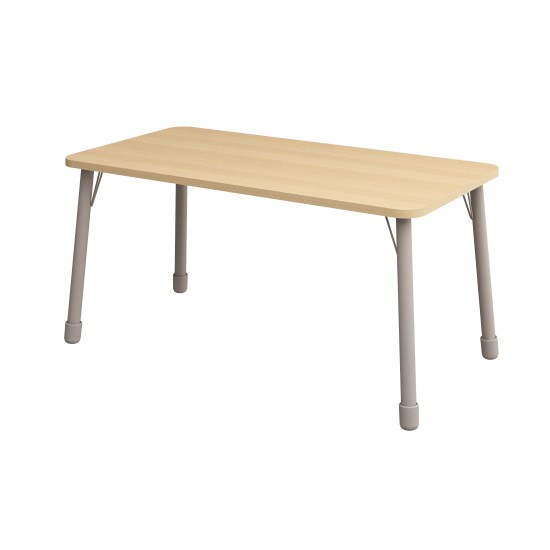 ΤΡΑΠΕΖΙ ΠΑΡΑΛΛΗΛΟΓΡΑΜΜΟ CLASSIC STEEL NATURA - ΟΞΙΑ