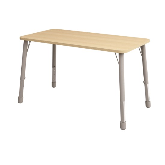 ΤΡΑΠΕΖΙ ΠΑΡΑΛΛΗΛΟΓΡΑΜΜΟ CLASSIC STEEL NATURA - ΟΞΙΑ