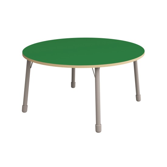 ΤΡΑΠΕΖΙ ΣΤΡΟΓΓΥΛΟ CLASSIC STEEL COLORI ΜΑΧΙ - ΠΡΑΣΙΝΟ