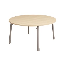 ΤΡΑΠΕΖΙ ΣΤΡΟΓΓΥΛΟ CLASSIC STEEL NATURA ΜΑΧΙ – ΣΗΜΥΔΑ