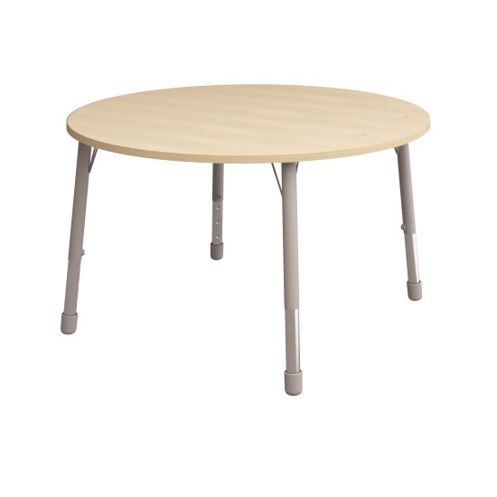 ΤΡΑΠΕΖΙ ΣΤΡΟΓΓΥΛΟ CLASSIC STEEL NATURA ΜΑΧΙ – ΣΗΜΥΔΑ