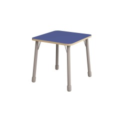 ΤΡΑΠΕΖΙ ΤΕΤΡΑΓΩΝΟ CLASSIC STEEL COLORI - ΜΠΛΕ