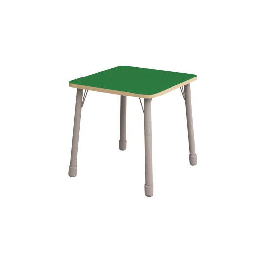 ΤΡΑΠΕΖΙ ΤΕΤΡΑΓΩΝΟ CLASSIC STEEL COLORI - ΠΡΑΣΙΝΟ