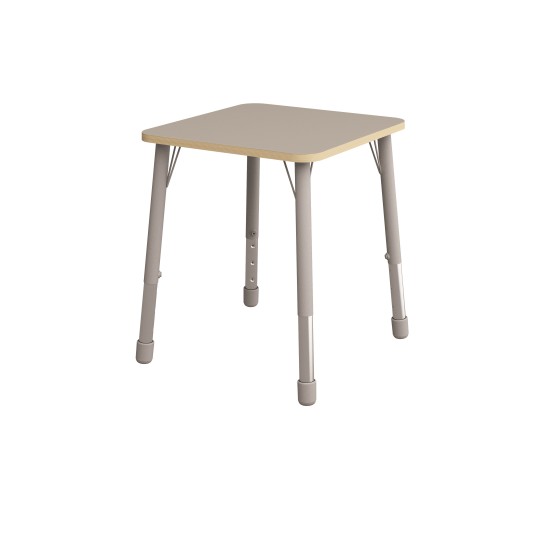 ΤΡΑΠΕΖΙ ΤΕΤΡΑΓΩΝΟ CLASSIC STEEL COLORI - ΓΚΡΙ