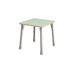 ΤΡΑΠΕΖΙ ΤΕΤΡΑΓΩΝΟ CLASSIC STEEL COLORI – ΠΡΑΣΙΝΟ ΑΝΟΙΧΤΟ