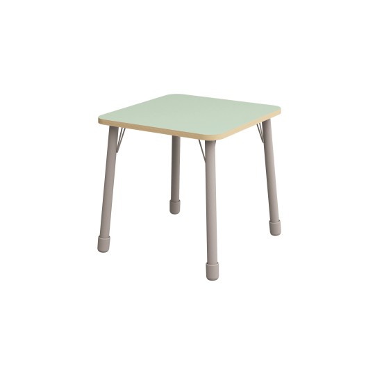 ΤΡΑΠΕΖΙ ΤΕΤΡΑΓΩΝΟ CLASSIC STEEL COLORI – ΠΡΑΣΙΝΟ ΑΝΟΙΧΤΟ