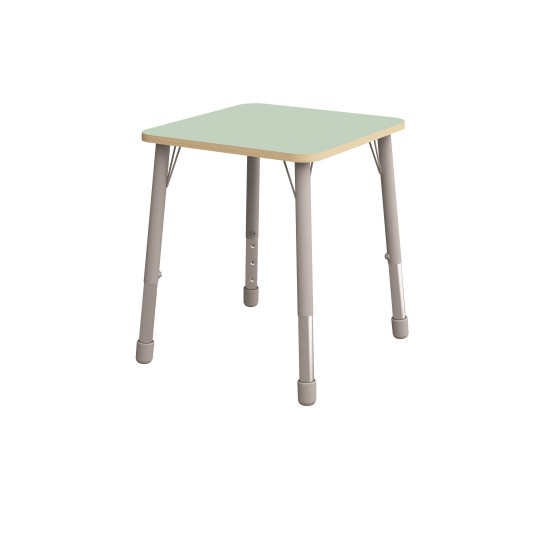 ΤΡΑΠΕΖΙ ΤΕΤΡΑΓΩΝΟ CLASSIC STEEL COLORI – ΠΡΑΣΙΝΟ ΑΝΟΙΧΤΟ