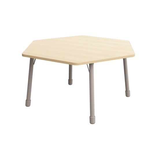 ΤΡΑΠΕΖΙ ΕΞΑΓΩΝΟ CLASSIC STEEL NATURA – ΣΗΜΥΔΑ