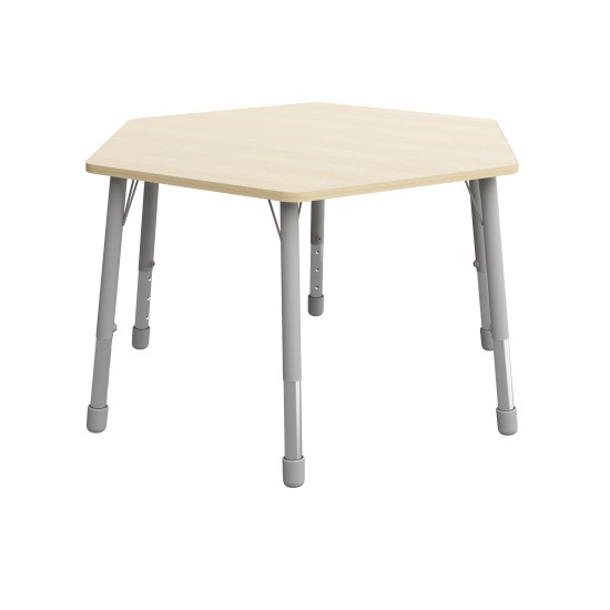 ΤΡΑΠΕΖΙ ΕΞΑΓΩΝΟ CLASSIC STEEL NATURA – ΣΗΜΥΔΑ