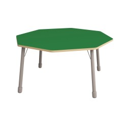 ΤΡΑΠΕΖΙ ΟΚΤΑΓΩΝΟ CLASSIC STEEL COLORI - ΠΡΑΣΙΝΟ