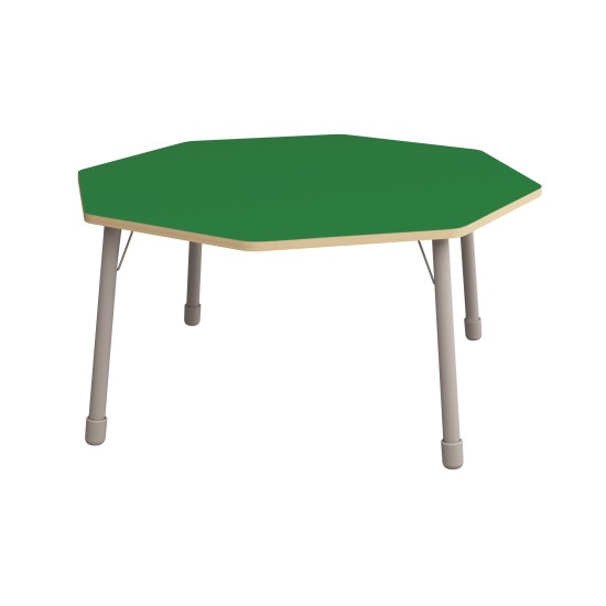 ΤΡΑΠΕΖΙ ΟΚΤΑΓΩΝΟ CLASSIC STEEL COLORI - ΠΡΑΣΙΝΟ