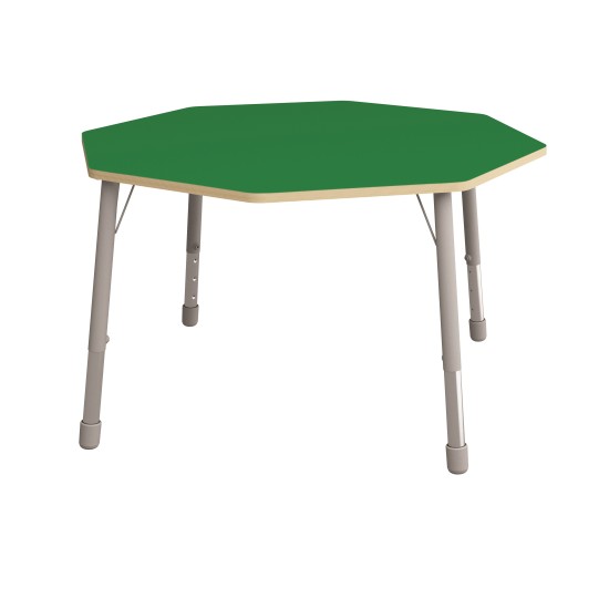 ΤΡΑΠΕΖΙ ΟΚΤΑΓΩΝΟ CLASSIC STEEL COLORI - ΠΡΑΣΙΝΟ