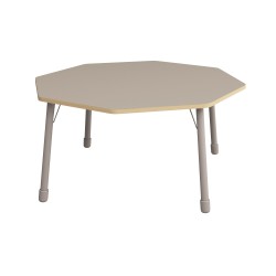 ΤΡΑΠΕΖΙ ΟΚΤΑΓΩΝΟ CLASSIC STEEL COLORI - ΓΚΡΙ