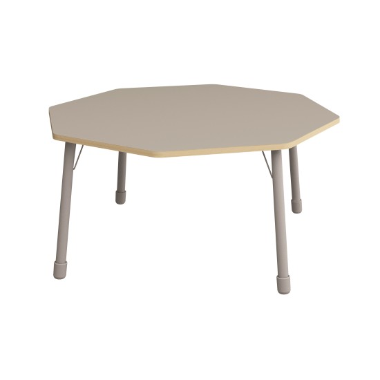 ΤΡΑΠΕΖΙ ΟΚΤΑΓΩΝΟ CLASSIC STEEL COLORI - ΓΚΡΙ