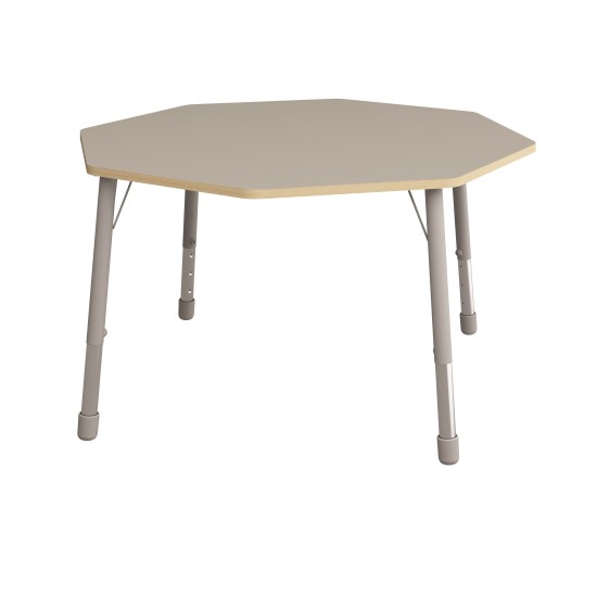 ΤΡΑΠΕΖΙ ΟΚΤΑΓΩΝΟ CLASSIC STEEL COLORI - ΓΚΡΙ