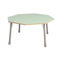 ΤΡΑΠΕΖΙ ΟΚΤΑΓΩΝΟ CLASSIC STEEL COLORI – ΠΡΑΣΙΝΟ ΑΝΟΙΧΤΟ