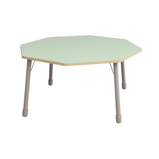 ΤΡΑΠΕΖΙ ΟΚΤΑΓΩΝΟ CLASSIC STEEL COLORI – ΠΡΑΣΙΝΟ ΑΝΟΙΧΤΟ