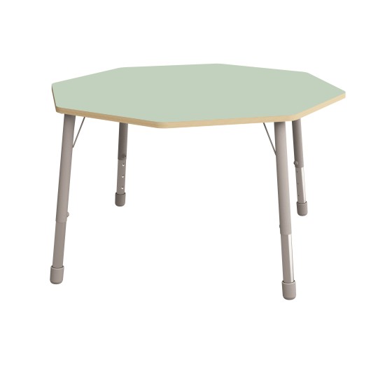 ΤΡΑΠΕΖΙ ΟΚΤΑΓΩΝΟ CLASSIC STEEL COLORI – ΠΡΑΣΙΝΟ ΑΝΟΙΧΤΟ