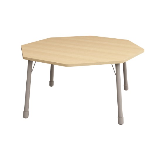 ΤΡΑΠΕΖΙ ΟΚΤΑΓΩΝΟ CLASSIC STEEL NATURA – ΟΞΙΑ