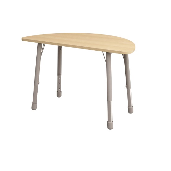 ΤΡΑΠΕΖΙ ΗΜΙΚΥΚΛΙΚΟ CLASSIC STEEL NATURA - ΟΞΙΑ