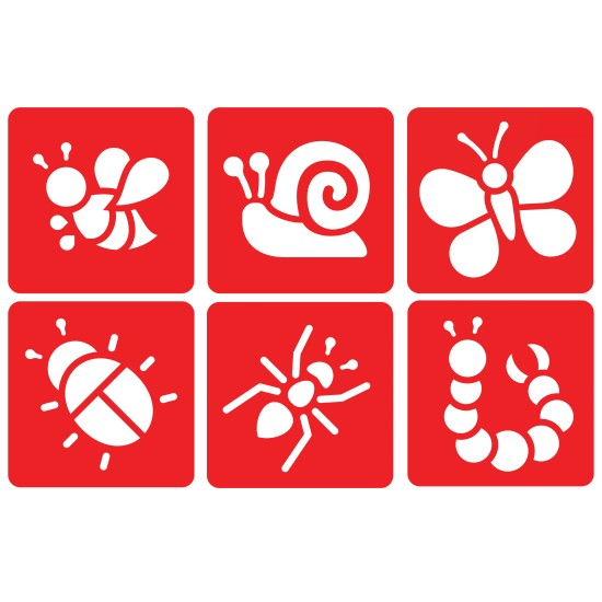 ΣΤΕΝΣΙΛ ΕΡΓΟΘΕΡΑΠΕΙΑΣ "ΕΝΤΟΜΑ & ΣΑΛΙΓΚΑΡΙΑ"