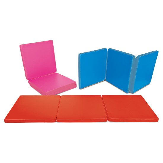 3 SECTION FOLDING ACTIVITY MAT - PINK