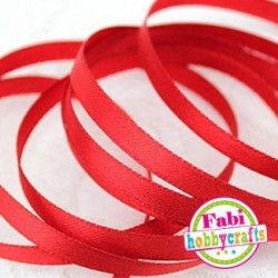 ΚΟΡΔΕΛΑ ΣΑΤΕΝ 6MM Χ 50Μ - ΚΟΚΚΙΝΗ