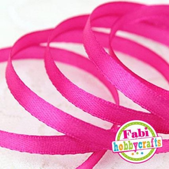 ΚΟΡΔΕΛΑ ΣΑΤΕΝ 6MM Χ 50Μ - ΦΟΥΞΙΑ